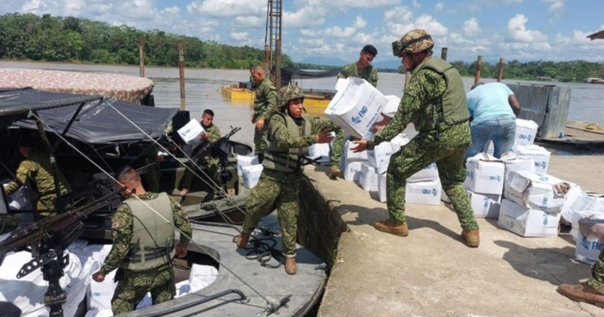 El ejército mantiene la presencia en Chocóu después del final del bloqueo de Eln
