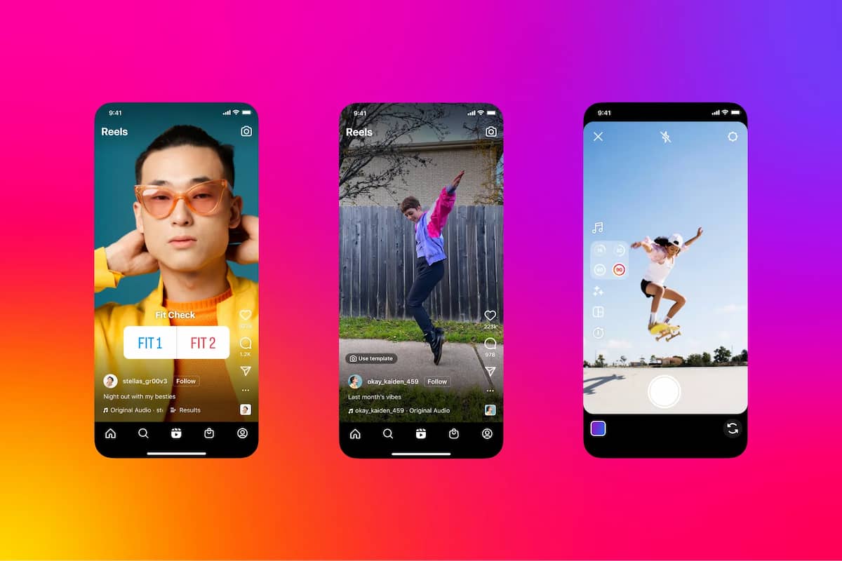 El objetivo es considerar la separación de los anillos de Instagram
