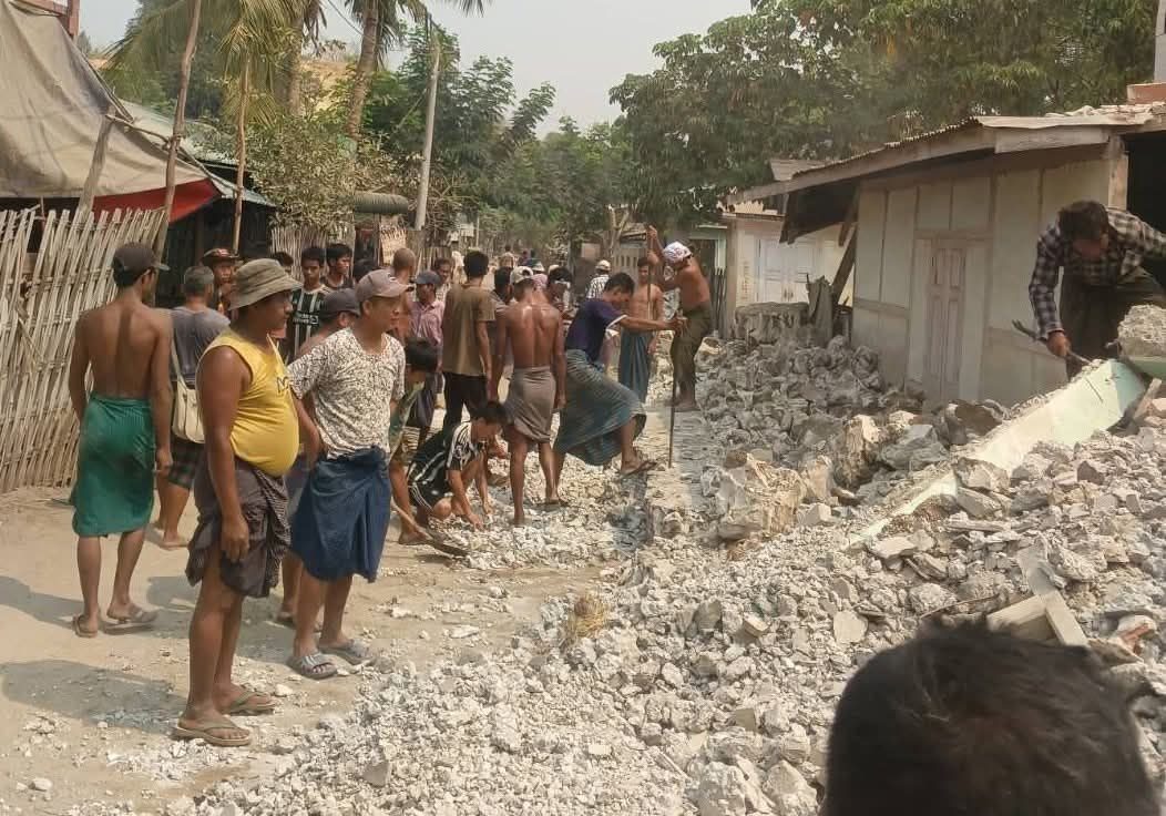 Más de mil personas han perdido la vida en el terremoto de Birmania