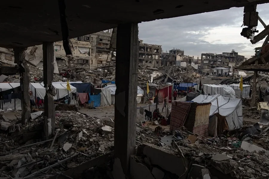 Al menos 19 muertos, incluidos 9 menores, en un ataque israelí contra una clínica organizada por un desplazado en Gaza