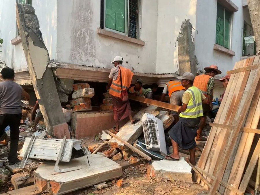 Aumenta a 3,354 números muertos en Mjanmar