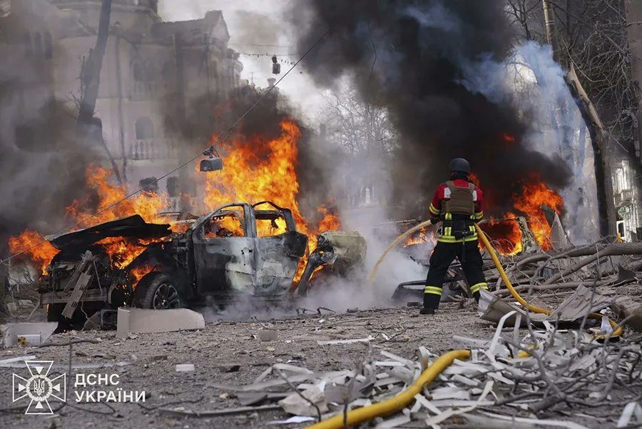 El ataque ruso con cohetes Sumi deja a más de 30 muertos y cien heridos