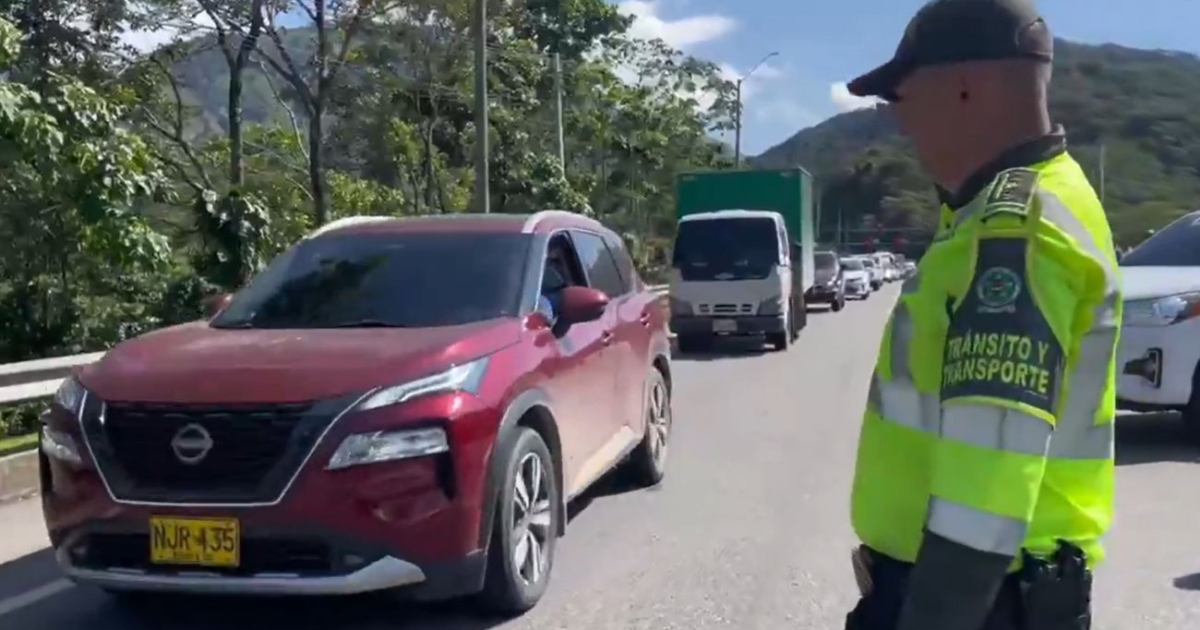 Informan congestión y accidentes en el plan de éxodo