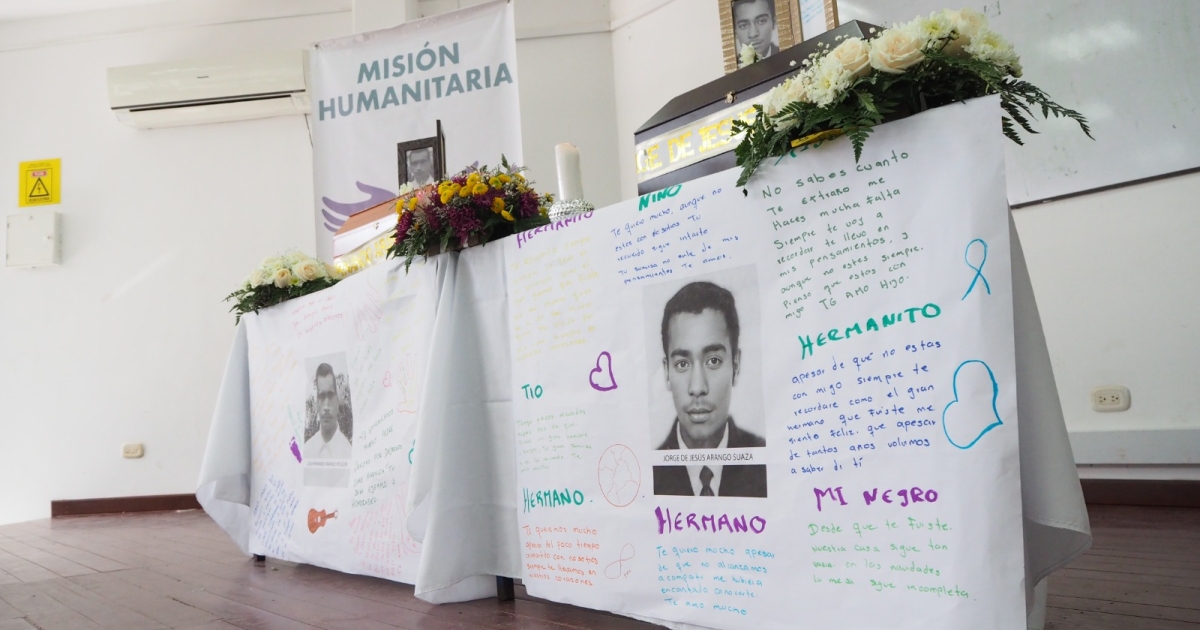 Jep ofrece restos de un padre desaparecido y un hijo en Caldas