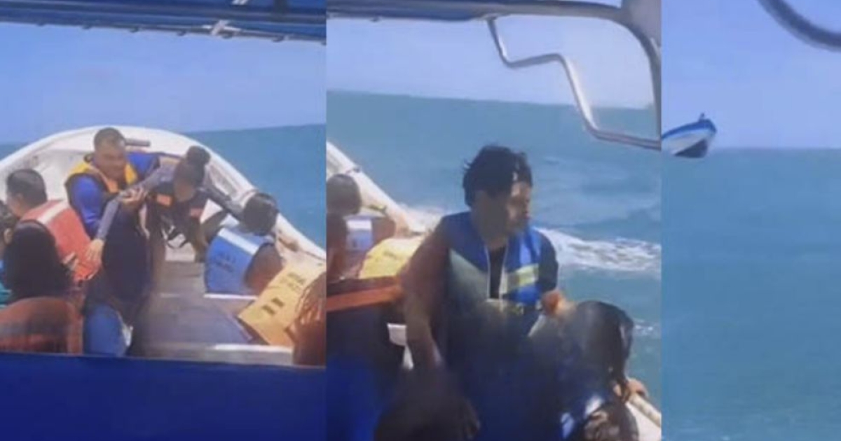 Naufragio en Tayroni: salvan a 17 personas