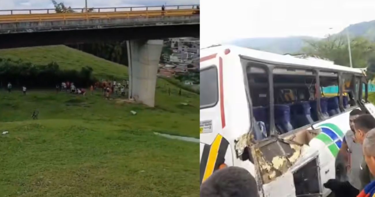 Accidente en Quindíu: El bombero evitó una gran tragedia