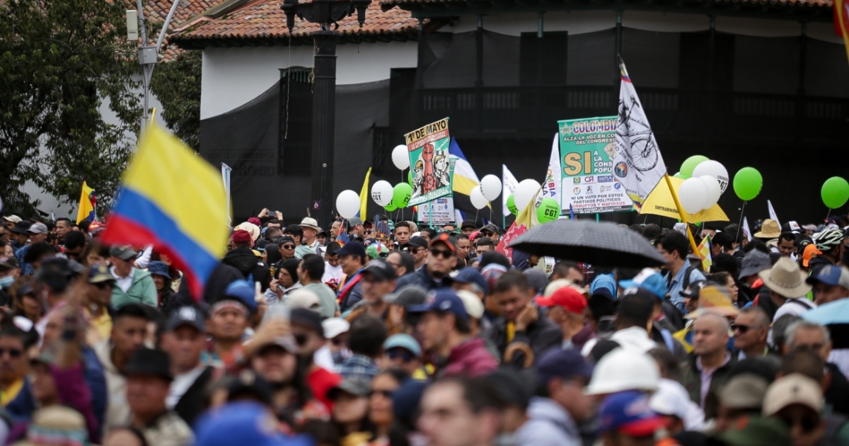 Bogotá: protestas e invitadas a la caída del asesoramiento