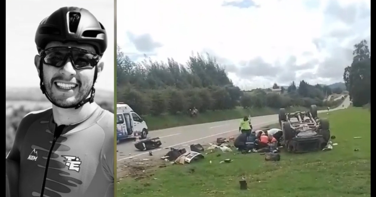 El ciclismo muere Jonatan Paredes en un accidente automovilístico en Boyak