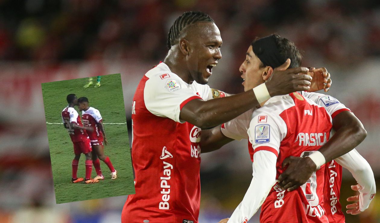 [Video] Los jugadores de Santa Fe ya han luchado en el campo contra Calia