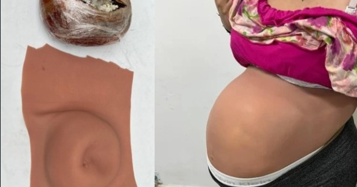 Atrapan a una mujer con drogas en 'Narco-Barriga'