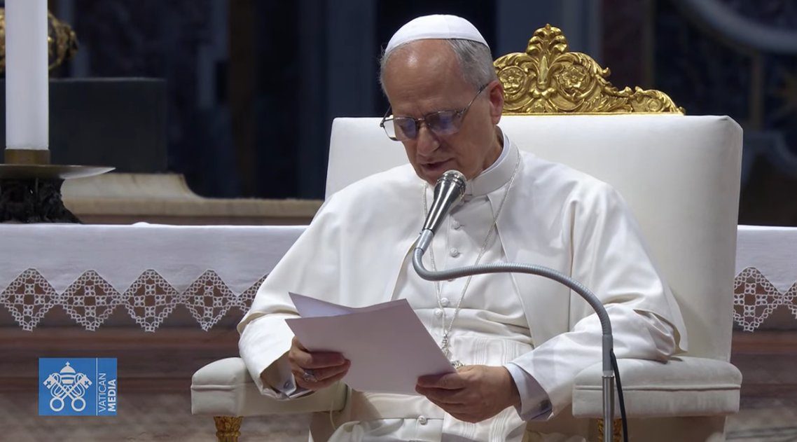 El Papa Leo XIV llama paz en el Medio Oriente, Ucrania y en otros conflictos