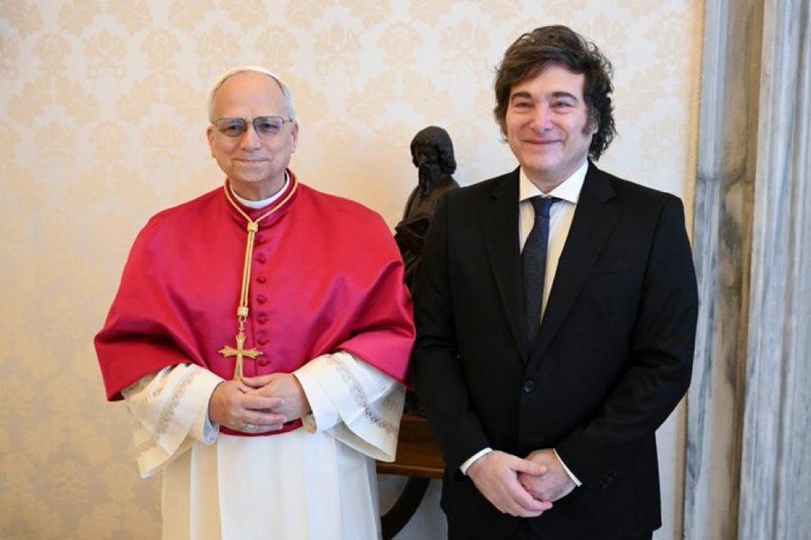 El Papa Leo XIV y Milei lidian con la lucha contra la pobreza y el afecto por la cohesión social