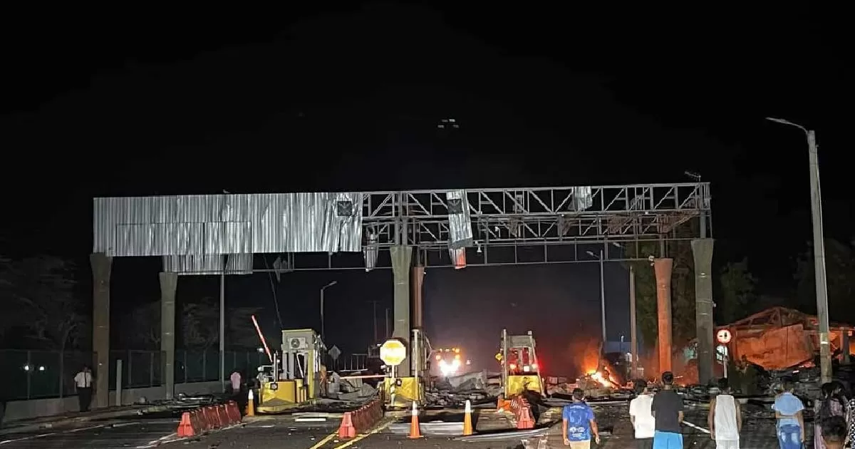 El ataque contra el peaje de Riohach-Maicao está dejando dos muertos