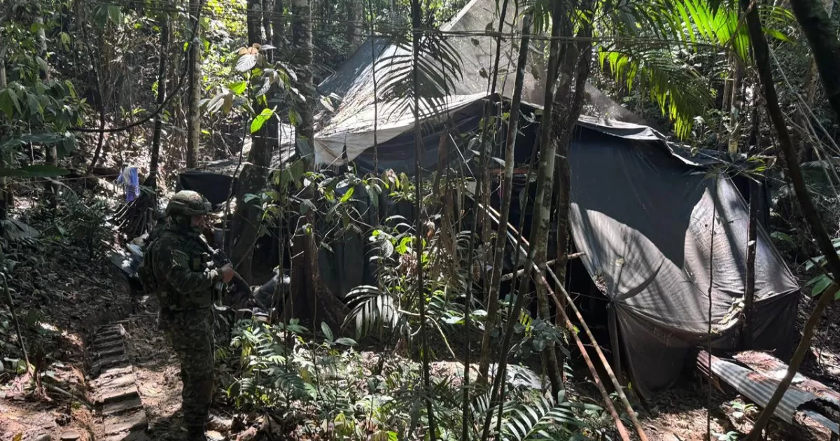 El ejército destruyó el megalibrador de cocaína en Putumay