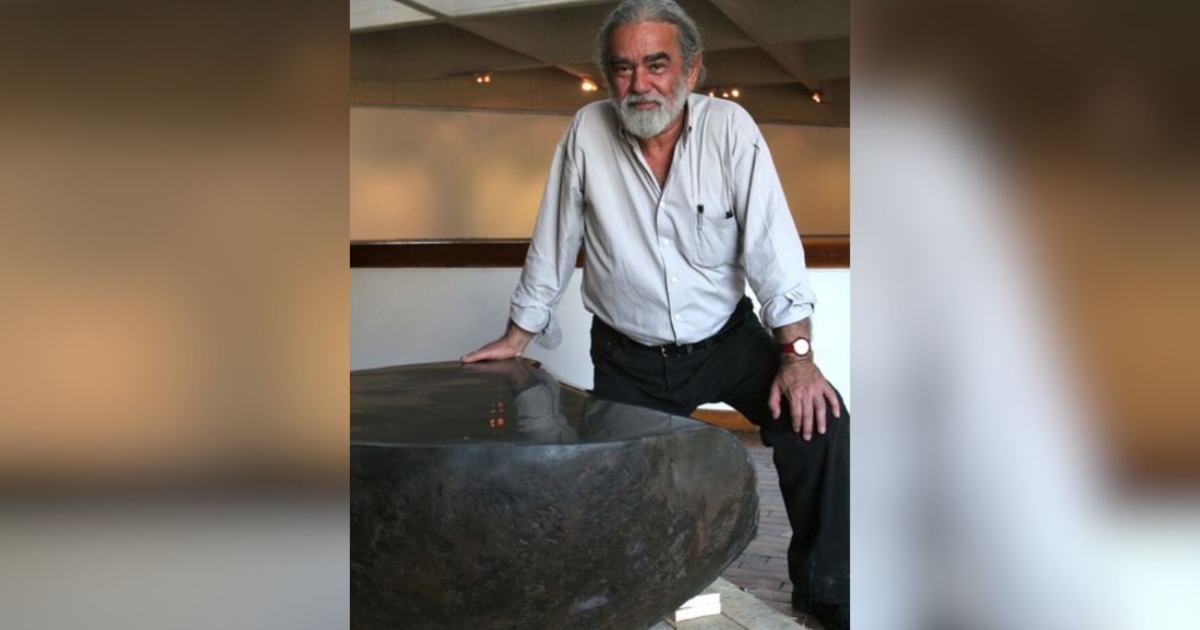 El escultor colombiano Hugo Zapata murió en 80