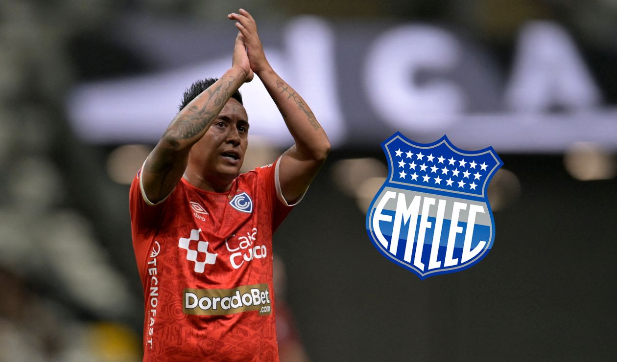 Emelec sufriría una fuerte sanción para firmar Christian Cueve