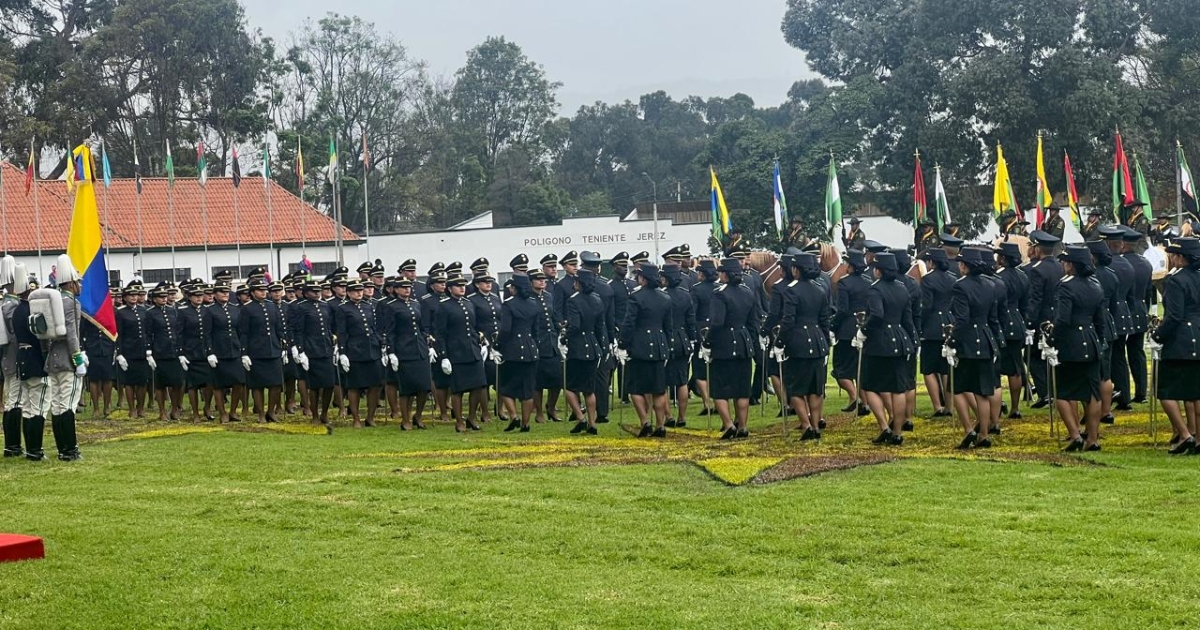 Equivalen a más de 500 policías y ejércitos en Colombia.