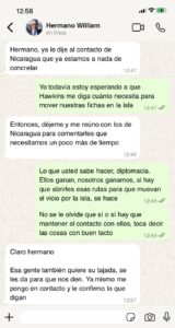 Se filtraron los chats!”: los Bush y el cuento del narco con Nicaragua en San Andrés