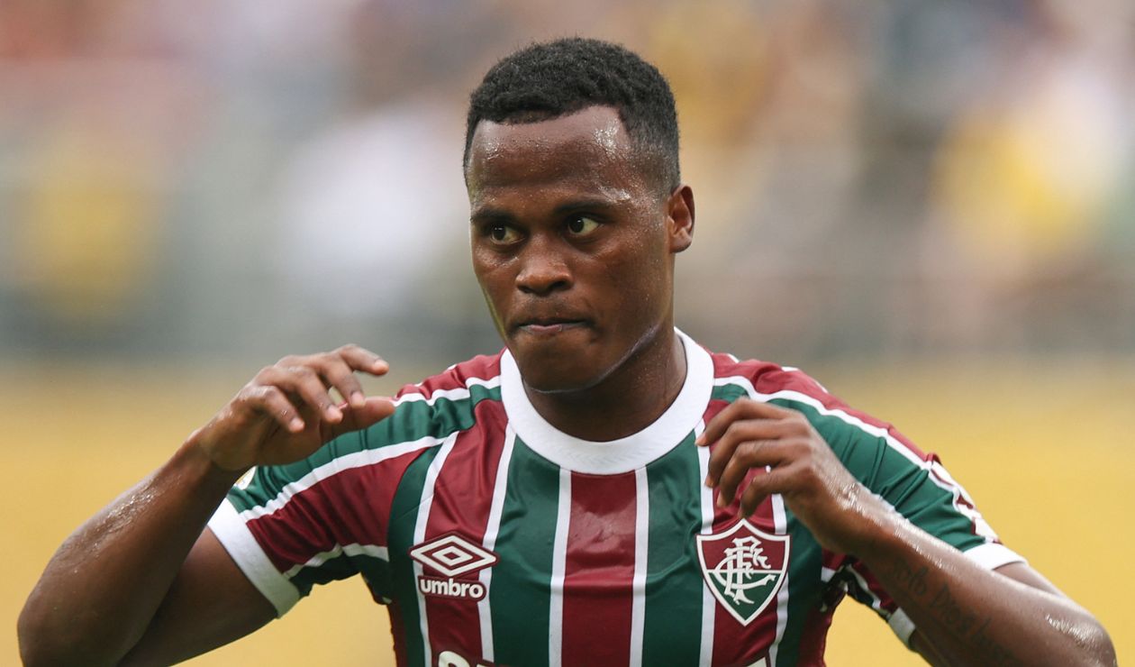 Jhon Arias ha descubierto un nuevo papel que tiene en Fluminense: "Es difícil"