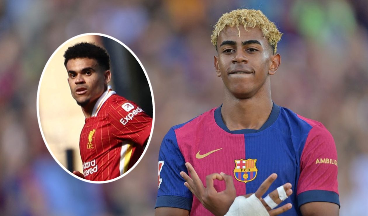 Lamine Yamal tiene a Luis Díaz y su firma en Barcelona