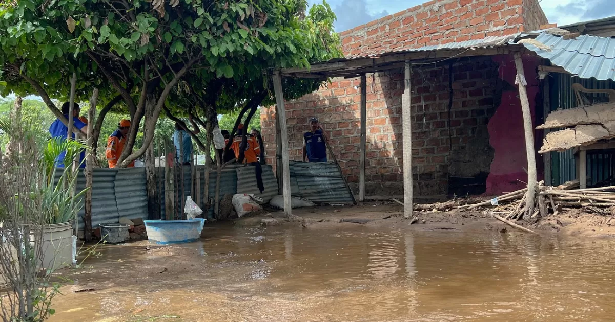 Las fuertes lluvias dejan a más de mil víctimas en La Guajir