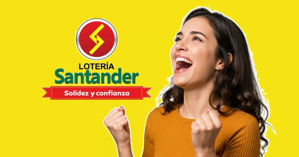 Lotería Santander hoy, el resultado del 13 de junio de 2025