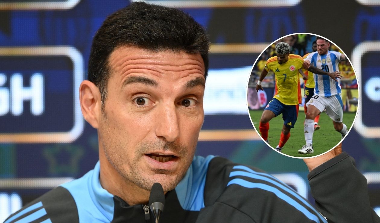 Scaloni no escondió y confesó el 'miedo' a Argentina en Colombia