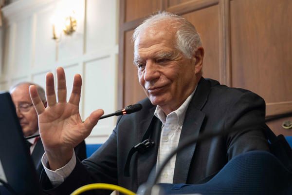 Borrell dice que Europa está preocupada por los muertos de Ucrania, pero no los de Gaza