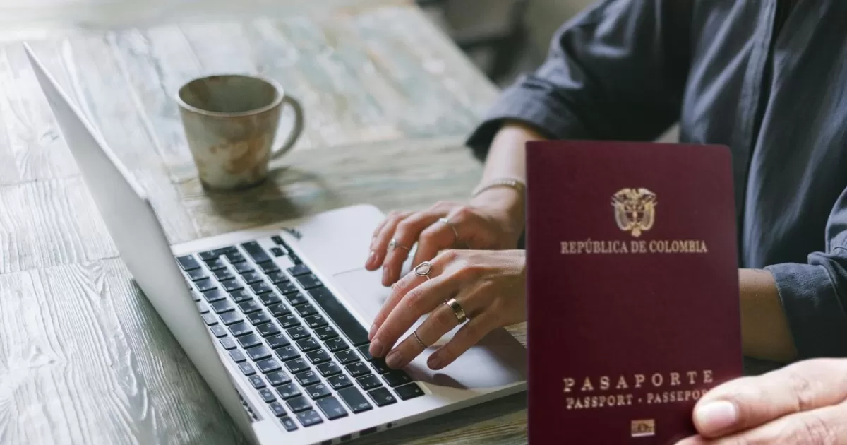 Enlace para obtener un pasaporte colombiano: pasaje por paso
