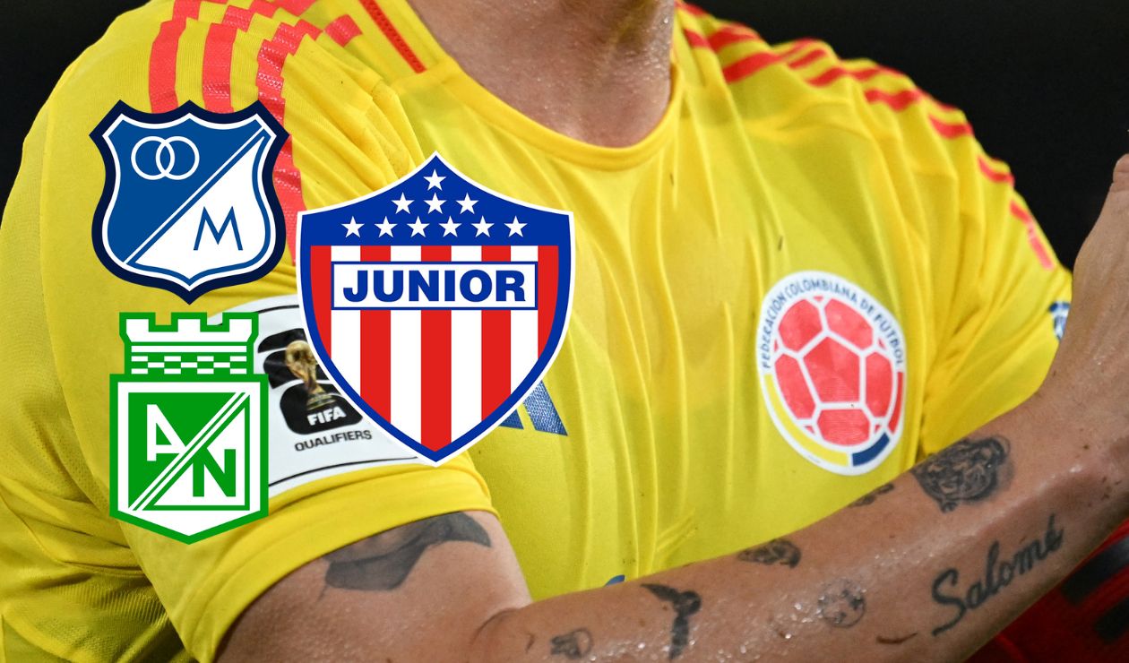 Junior se encuentra entre Nacional y Millonarios con una firma anterior