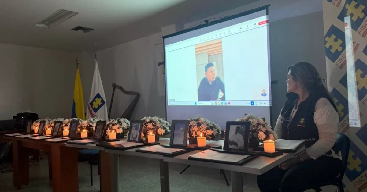 La fiscalía entregó cuerpos de 8 líderes asesinados en guavieles