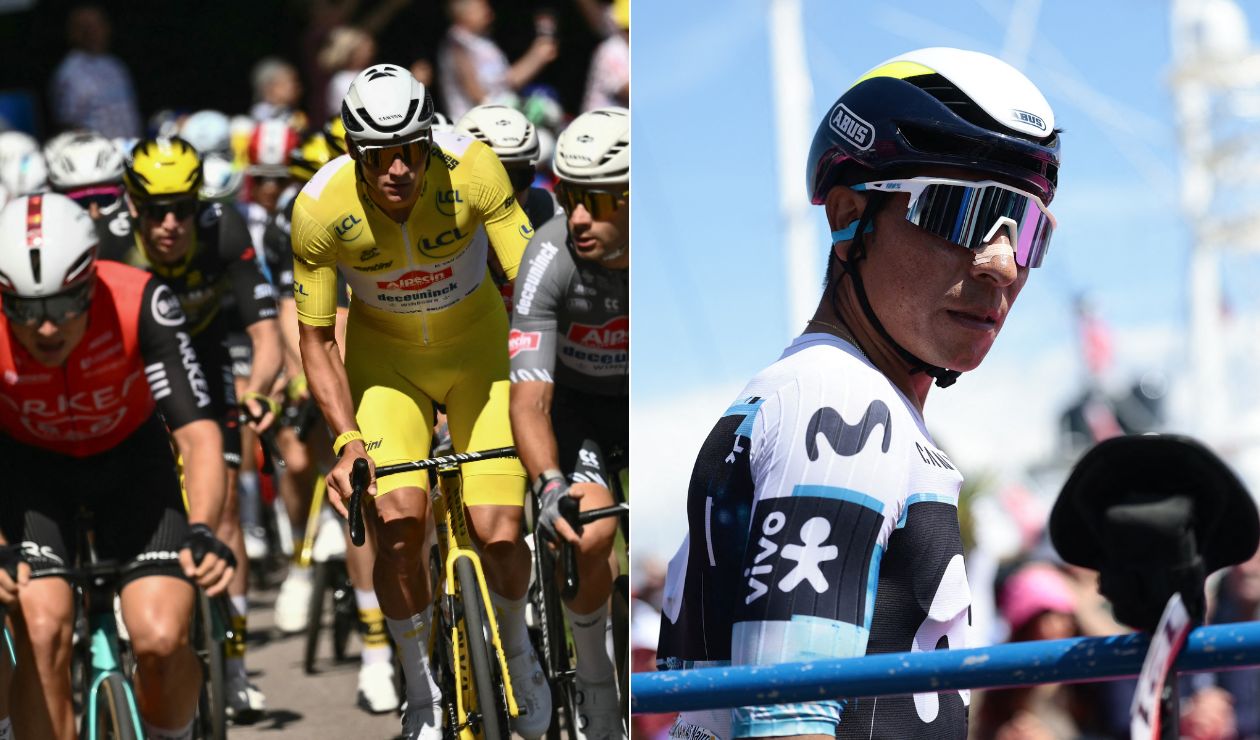Movistar sufre en el Tour de Francia sin Nair Quintan: la figura del duelo