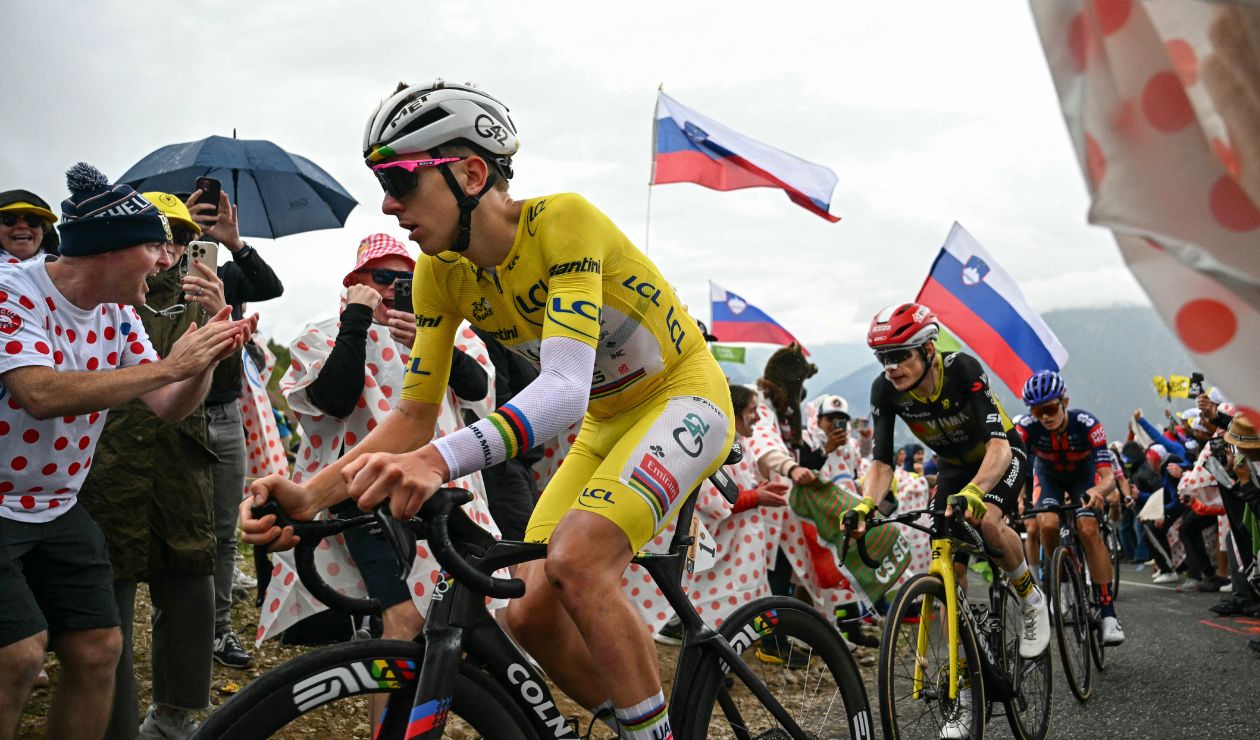 Pogacar en los ataques de Vinggaard en el Tour de Francia: "Eran inútiles"