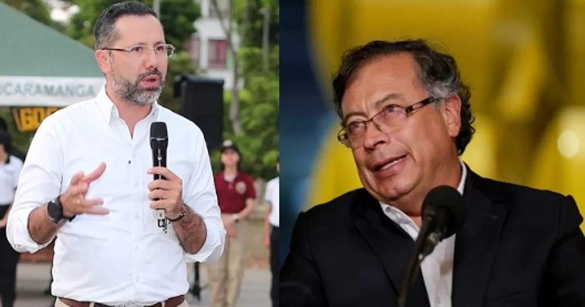 Rifirrafe entre Petro y el alcalde para marzo en Bucaramang