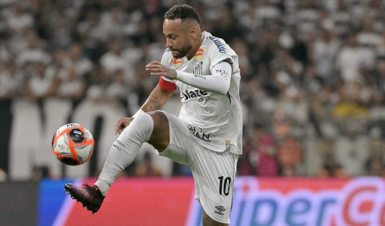[Video] Neymar anotó un gol contra Flameng y revolucionó a todos los Santos