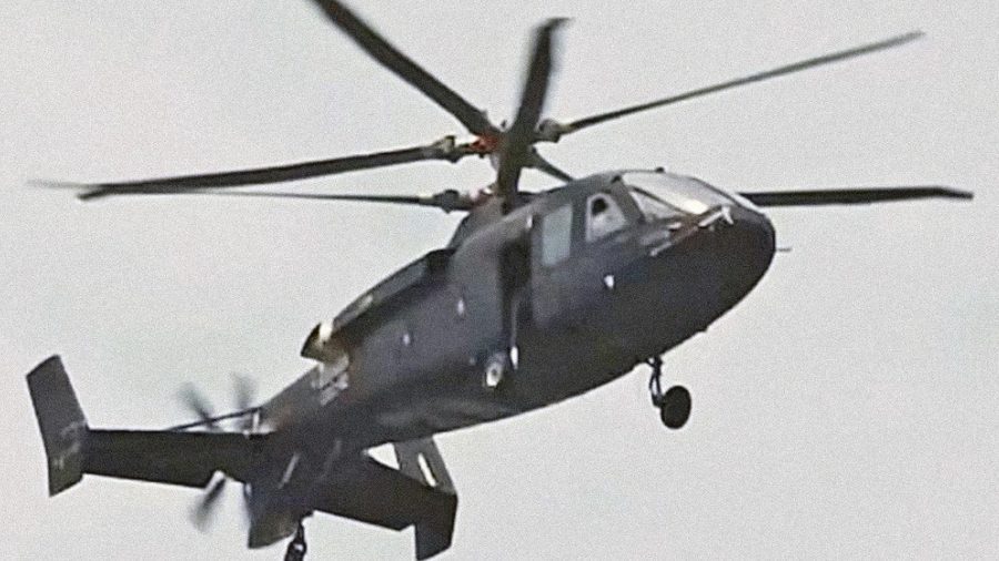 China prueba un nuevo helicóptero de alta velocidad