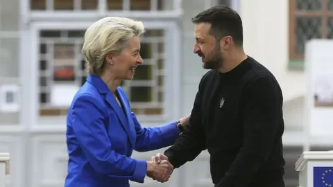 Green conoce a los líderes europeos en Washington antes de conocer a Trump