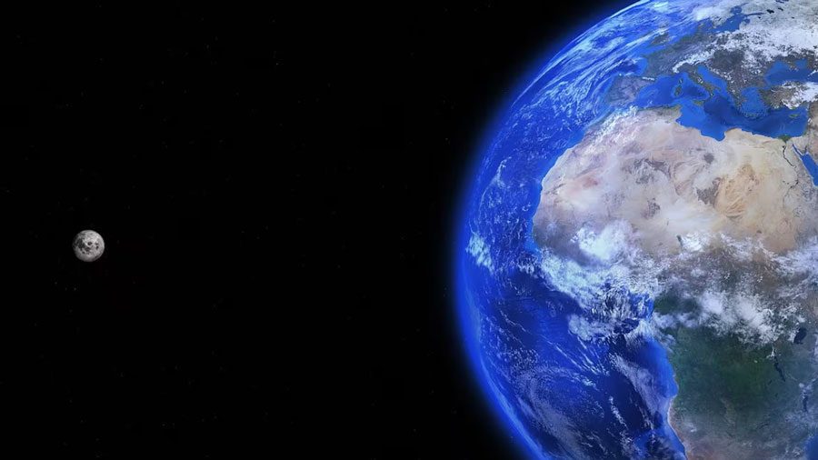 NASA -in Psycho Print Photo Earth y un mes de 290 millones de kilómetros
