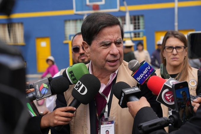 OAS informa que el proceso electoral en Bolivia se está llevando a cabo normalmente