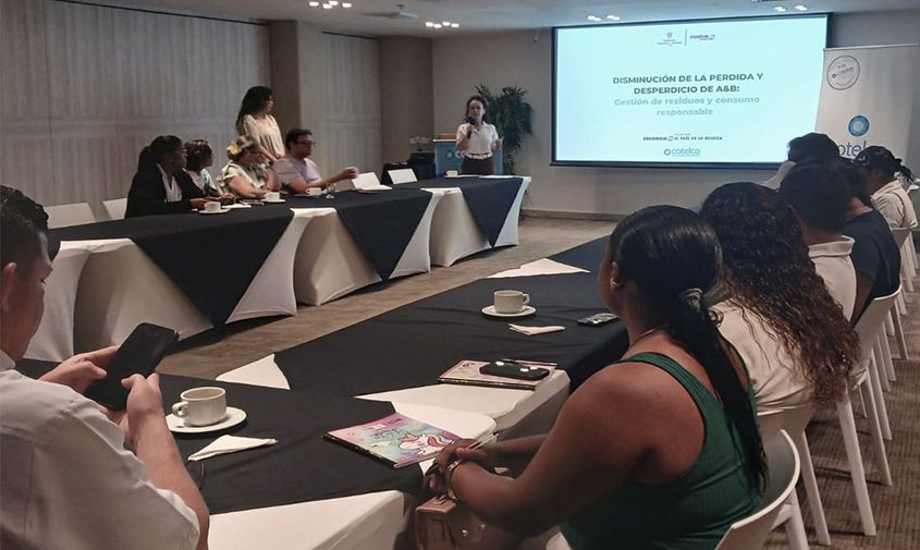 Hoteles de San Andrés se capacitan para reducir el desperdicio de alimentos y bebidas