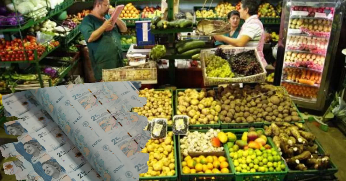 La inflación en Colombia en agosto aumenta a 5.10%