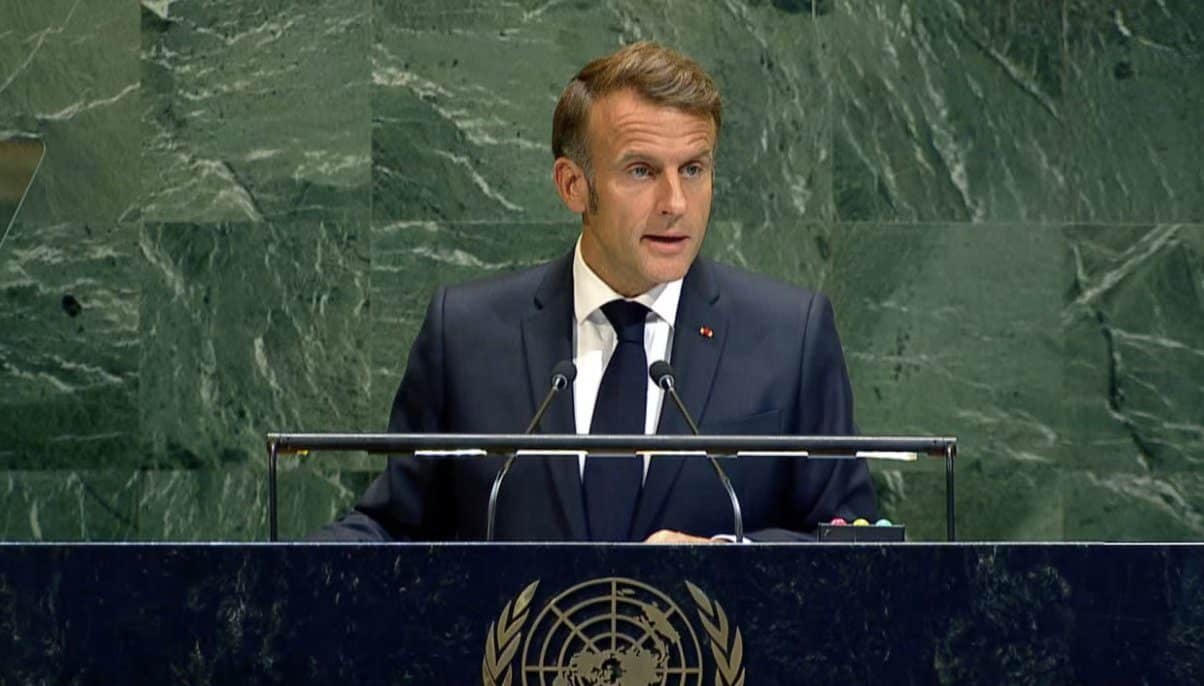 Macron anuncia que Francia reconoce el estado de Palestina