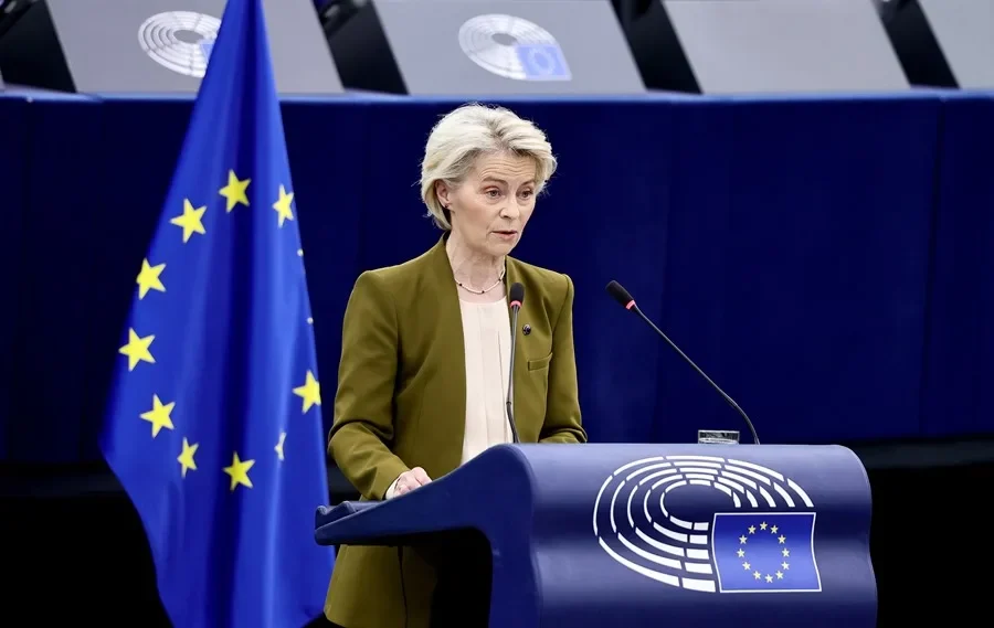 Von der Leyen anuncia 6,000 millones de euros para crear un "dron de alianza" con Ucrania