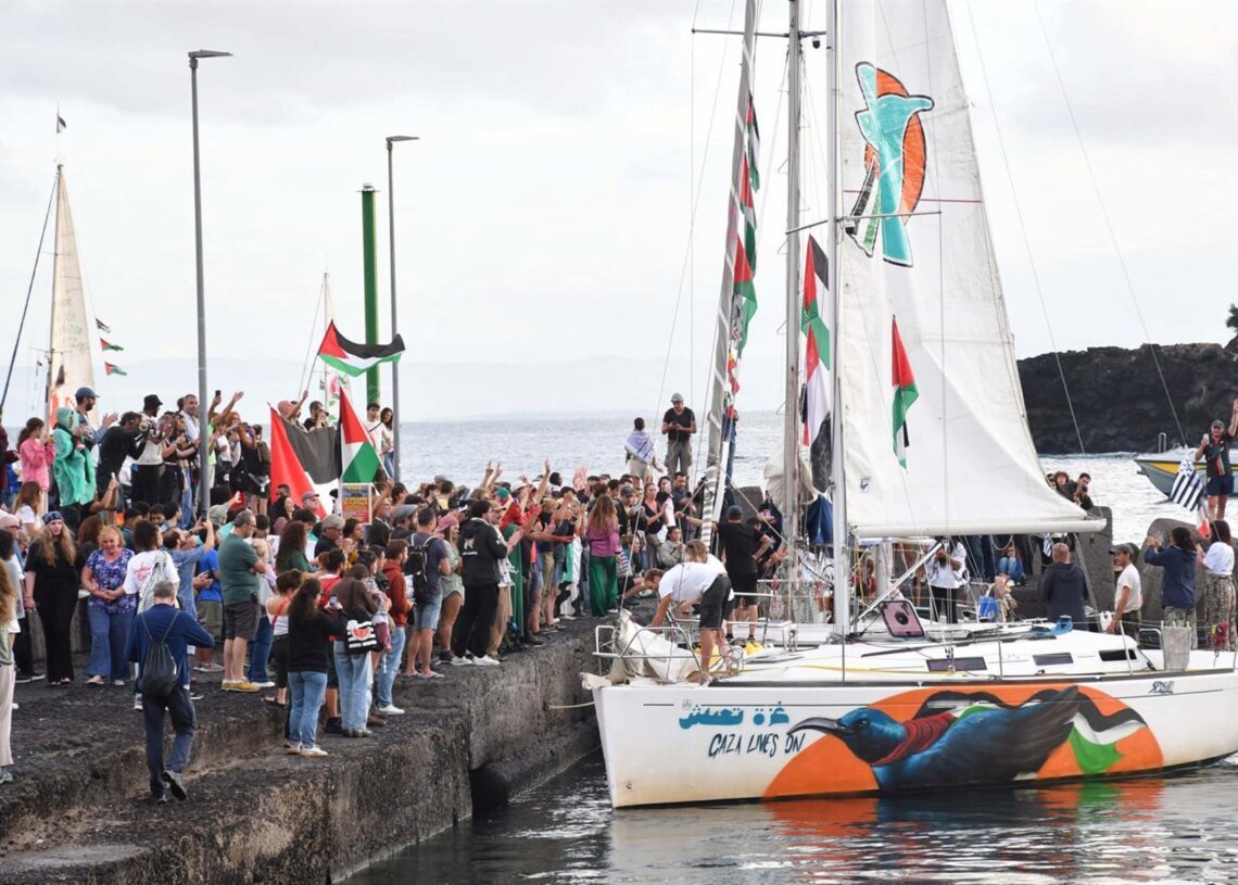 Israel intercepta una nueva flotilla que intenta romper el bloqueo naval de gasa