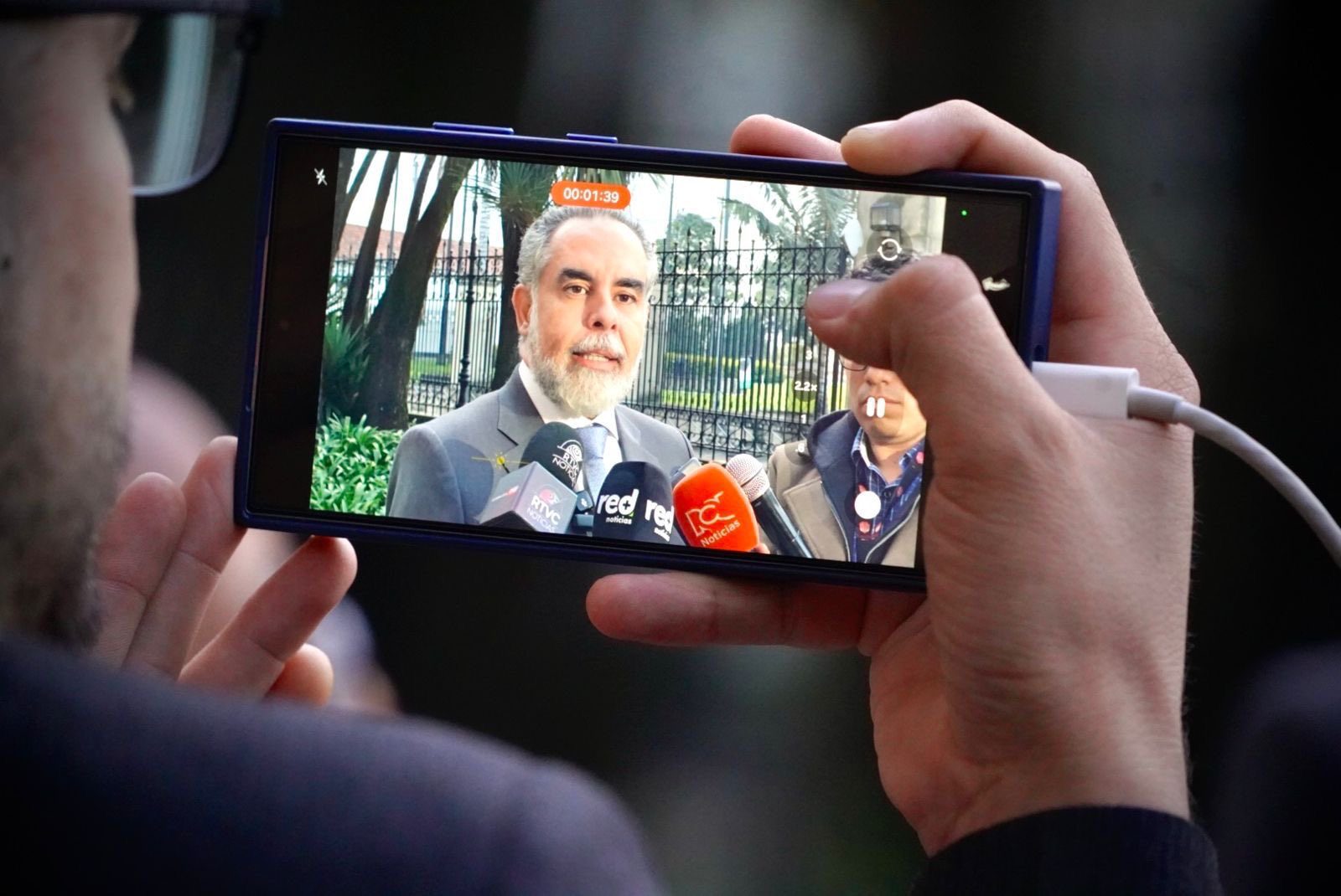 "Porque defendí la dignidad del país"