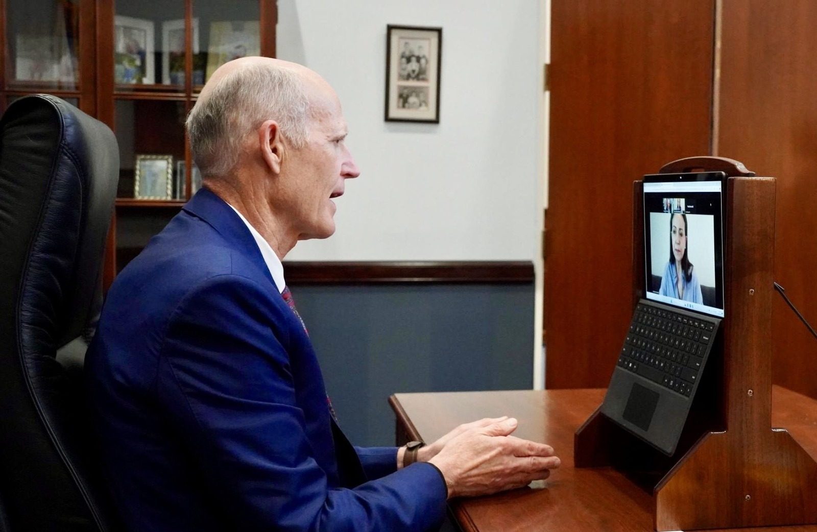 Rick Scott se sumó a las felicitaciones de María Corina Machado por el Premio Nobel