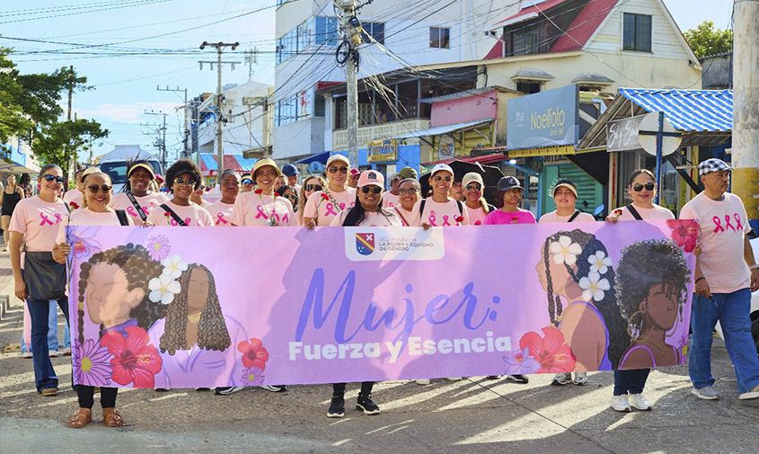 ‘Mes rosa’ en San Andrés: prevención que une a la comunidad