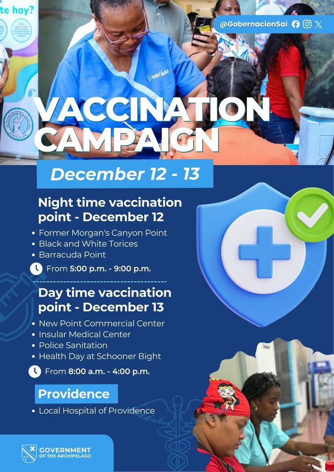 No lo dejes para después: jornadas de vacunación 12 y 13 de diciembre