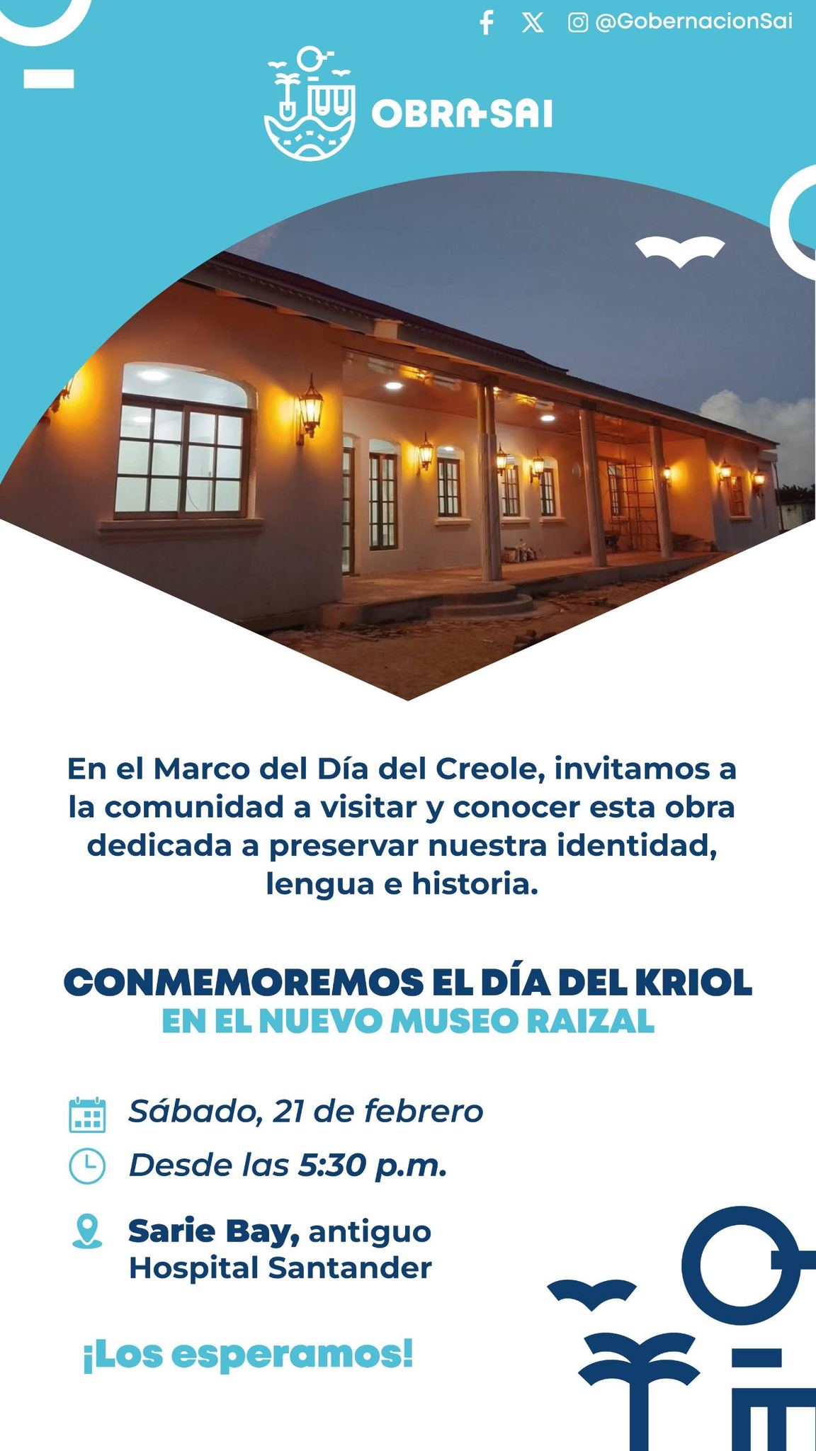 En el Día del Creole, la comunidad está invitada a recorrer el Museo Raizal.