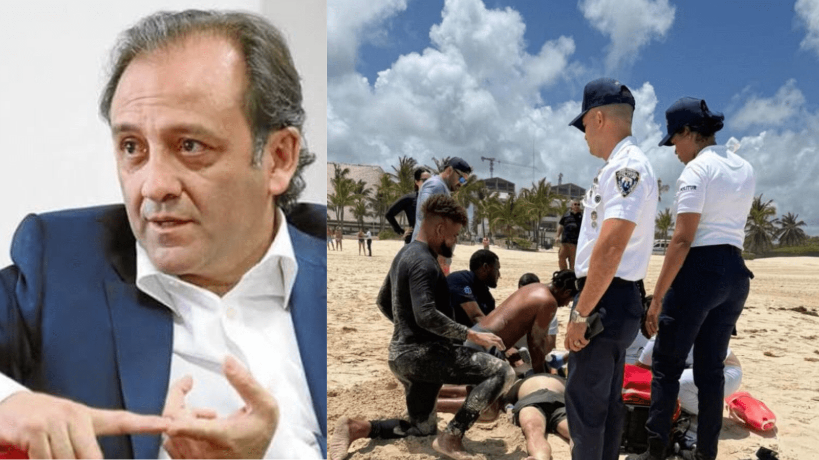 Muere Hugo Alberto Zuluaga tras fuerte oleaje en Playa de Punta Cana